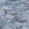 Homeroots 3' X 5' Denim Blue And Blue Abstract Washable Indoor Outdoor Area Rug 609238 - alternate 3
