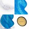 Jonathan Y Gema 13.5 in. Mid-Century Coastal Plant-Based PLA 3D Printed Dimmable LED Table Lamp, Clear Blue/Whit USA1009B - alternate 5