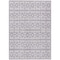 Homeroots 9' X 12' Lavender And Ivory Geometric Washable Indoor Outdoor Area Rug 613787 - alternate 5