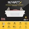 Nuwatt 3 Inch 2 Hour Square Trim Fire Rated Recessed Lighting Canless LED Lights 2700K-5000K, 550LM, 6PK NW-P-SQDL-3-8W-5CT-FR-WH-6P - alternate 5
