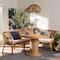 Bali & Pari Aara 3-Piece Natural Rattan Dining Nook Set 261-14186-14187-14154-ZORO - alternate 6