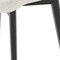 Homeroots Set of Two White and Black Upholstered Boucle Dining Side Chairs 564812 - alternate 5