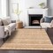 Homeroots 8' X 10' Terra Cotta And Beige Southwestern Washable Indoor Outdoor Area Rug 587569 - alternate 4