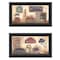 Homeroots Set Of Two Bath 3 Black Framed Print Bathroom Wall Art, 2PK 406636 - alternate 1