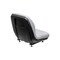 Uni Pro 128 Bucket Seat, With Slide Rails & 1 Normally Open OPS, Gray Vinyl 8642 - alternate 4