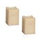 Homeroots Set of Two Beige Flameless Pillar Candle, 2PK 517660 - alternate 3