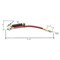 Interstate Pneumatics Heavy-Duty Tire Inflator TF5000 With T42 Lock-On Chuck - 12 in Rhino Rubber Hose TF5142 - alternate 6