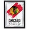 Holland Bar Stool Co Chicago Blackhawks 17 in.x22 in. Logo Wall Mirror MLogo - alternate 1