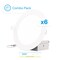 Infibrite 6 In 4000K Cool White 12W 1050LM LED Ceiling Light Kit, Dimmable, Wet Rated, 6PK IB-002-4-12W-WH-6PK - alternate 1