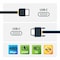 Startech.Com 10FT 3M USB-C CHARGING CABLE, 240W 5A PD EPR, DUAL-LAYER SILICONE/BRAIDED JA S2CEPR10F-USB-CABLE - alternate 5