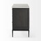 Homeroots 36" Black And White Solid Wood And Marble Three Drawer Dresser 391999 - alternate 3