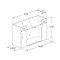 Azar Displays Glove Box with Hanging Hardware, Holds 1 Glove Box, 5.75H x 10W x 3.5D 255631-1PK - alternate 2