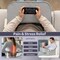 Lavish Home Reading Pillow for Gaming Lap Desk Pillow with Arm Rests, Storage Pockets, Removable Washable Cover HT-PILLOW5-GRY - alternate 6