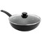 Oster Connelly 12 Inch Textured Nonstick Aluminum Wok with Lid in Black 141067.02 - alternate 1