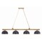 Z-Lite Cordon Heritage Brass 4 Light Billiard 2306-4HBR-D12BRZ+HBR - alternate 1