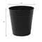 Happimess Riley Modern Classic Hammered Steel Accent 2-Gallon Wastebasket, Matte Black HPM1111A - alternate 2