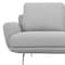 Homeroots Contempo Retro 78in Light Gray Loveseat 480890 - alternate 5