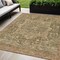 Homeroots 5' X 8' Fern Green Medallion Washable Indoor Outdoor Area Rug 608023 - alternate 1