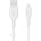 Belkin USB-A TO LTG, SILICONE, 2M, WHT CAA008BT2MWH - alternate 4
