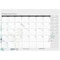 House Of Doolittle Monthly Desk Pad Calendar, Wild Flower, 12 Months, Jan-Dec, 22 in x 17 in 197 - alternate 2