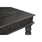Homeroots 84" Black Solid Wood Dining Table 521840 - alternate 5