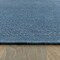 World Rug Gallery Contemporary Bordered Weather Resistant Reversible Indoor/Outdoor Rug 2 ft x 7 ft Blue WR111BLUE2X7 - alternate 5