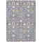 Homeroots 3' X 5' Lavender Blue And Green Oriental Washable Indoor Outdoor Area Rug 598058 - alternate 5