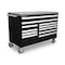 Tekton Rolling Tool Cabinet, 11 Drawer, Black, Steel, 60 in W x 27 in D x 41-1/2 in H OCL63102SST - alternate 1