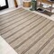 Jonathan Y Bo Modern Farmhouse Wide Stripe Brown/Natural 3 ft. x 5 ft. Indoor/Outdoor Area Rug TSN101A-3 - alternate 5