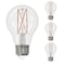 Bulbrite LED Filament, 14 Watt Dimmable A19 Light Bulb, Clear Glass Finish, E26 Base, 4000K, 1500 Lumens, 4PK 862303 - alternate 1