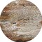 Homeroots 8' Beige Ivory And Black Round Abstract Washable Indoor Outdoor Area Rug 643531 - alternate 4