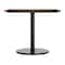 Flash Furniture 36" Square Tabletop, Seamless Surface Technology, Dark Brown with 24" Black Round Table Height Base ST-SQ36-WBR-TR24-GG - alternate 5
