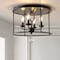 Jonathan Y Alma 16" Metal LED Flush Mount, Oil Rubbed Bronze JYL9500A - alternate 5