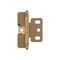 Amerock 3/4in 19mm Door Thickness Full Inset Full Wrap Ball Tip Champagne Bronze Cabinet Hinge, Single PK3175TBCZ - alternate 1
