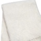 Homeroots 55" X 70" Cream Cotton Blend Waffle Weave Throw Blanket with Fringe 632915 - alternate 4