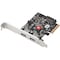 Siig USB 3.1 2-PORT PCIE HOST ADAPTER TYPE-A JU-P20912-S2 - alternate 1