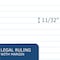 Roaring Spring Case of Legal Pads, 8.5"x11.75", 50 sheets of White Paper/Pad, stapled and taped, Micro-Perforated, PK36 74754CS - alternate 4