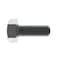 Zoro Select Not Graded, M6 Hex Head Cap Screw, Plain Stainless Steel, 15 mm L, 50 PK 1-MHF-6-15 - alternate 4