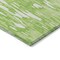 Homeroots 8' X 10' Lime Green And Ivory Striped Washable Indoor Outdoor Area Rug 596689 - alternate 4