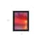 Homeroots Sunset In Red 3 Black Framed Print Wall Art 407889 - alternate 2