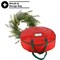 Pure Garden Front Door Wreath and Storage Bag 21-Inch Artificial Fern Wreath and Zippered Tote with Handles 50-217BR - alternate 5