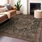 Homeroots 9' X 12' Brown Medallion Washable Indoor Outdoor Area Rug 608032 - alternate 6
