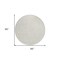 Homeroots 8' Beige And Brown Round Geometric Washable Indoor Outdoor Area Rug 602415 - alternate 4