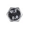 Auveco Jis Cap Screw M10-1.25 x 30mm Zinc, 25PK 14789 - alternate 2
