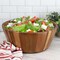Megachef 13.8 Inch Jumbo Acacia Wood Salad Bowl 750122155M - alternate 2