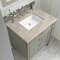 James Martin Vanities Brittany 30" Single Vanity, Urban Gray, w/ 3 CM Tajnar Eclos Top 650-V30-UGR-3TJR - alternate 2