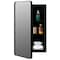 Basicwise Cabinet, Black, 25 in H, 15.5 in W QI004699.BL - alternate 1