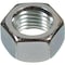 Hillman Hex Nut 9/16 in Zinc-Plated Steel USS Zinc-Plated 150018 - alternate 2