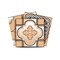 Homeroots 7" X 7" Shades Of Taupe Mosaic Peel And Stick Removable Tiles 390921 - alternate 3