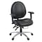 Regency Conley 24/7 Vinyl Office Chair Big & Tall 400lb Max Weight, Adjstbl Back & Seat Height W/ Whls, Blk 247-VAM-BK - alternate 1